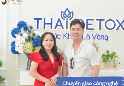 Chuyển giao công nghệ gội đầu dưỡng sinh và massage trị liệu chuyên sâu cho cơ sở Thái Detox tại Hải Phòng