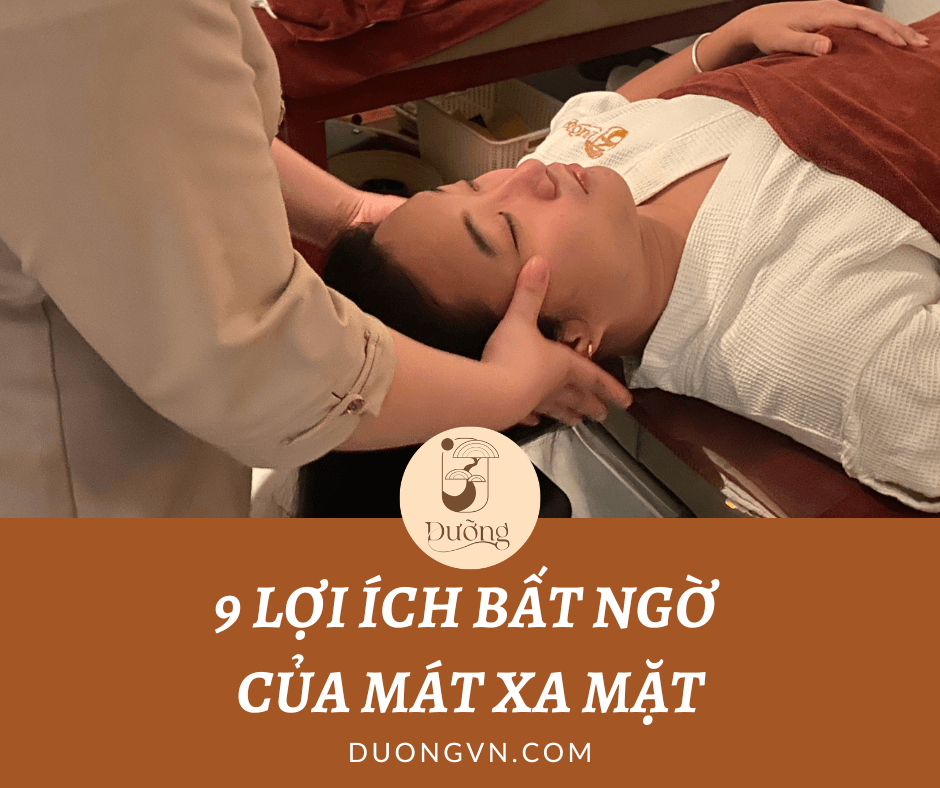 9 lợi ích của mát xa mặt