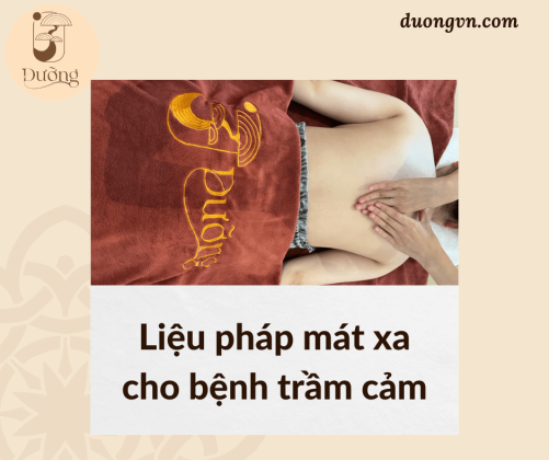 Liệu pháp mát xa cho bệnh trầm cảm