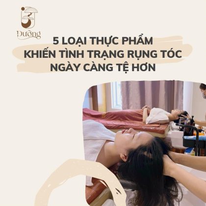 5 LOẠI THỰC PHẨM GÂY RỤNG TÓC BẠN CẦN PHẢI TRÁNH