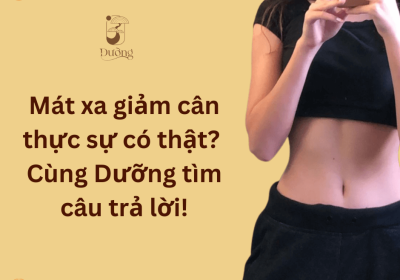 Mát xa giảm cân thực sự có thật?